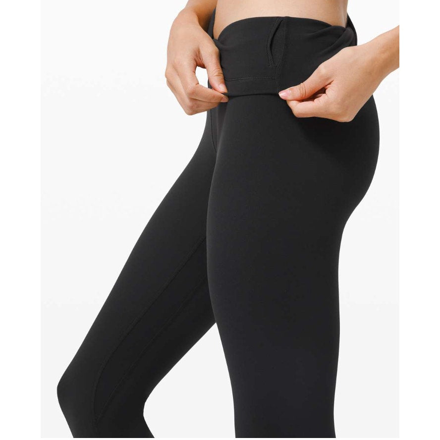 6458 LULULEMON Align Pant 28" Black sz 14 *LOVED **PILLING in GUSSET