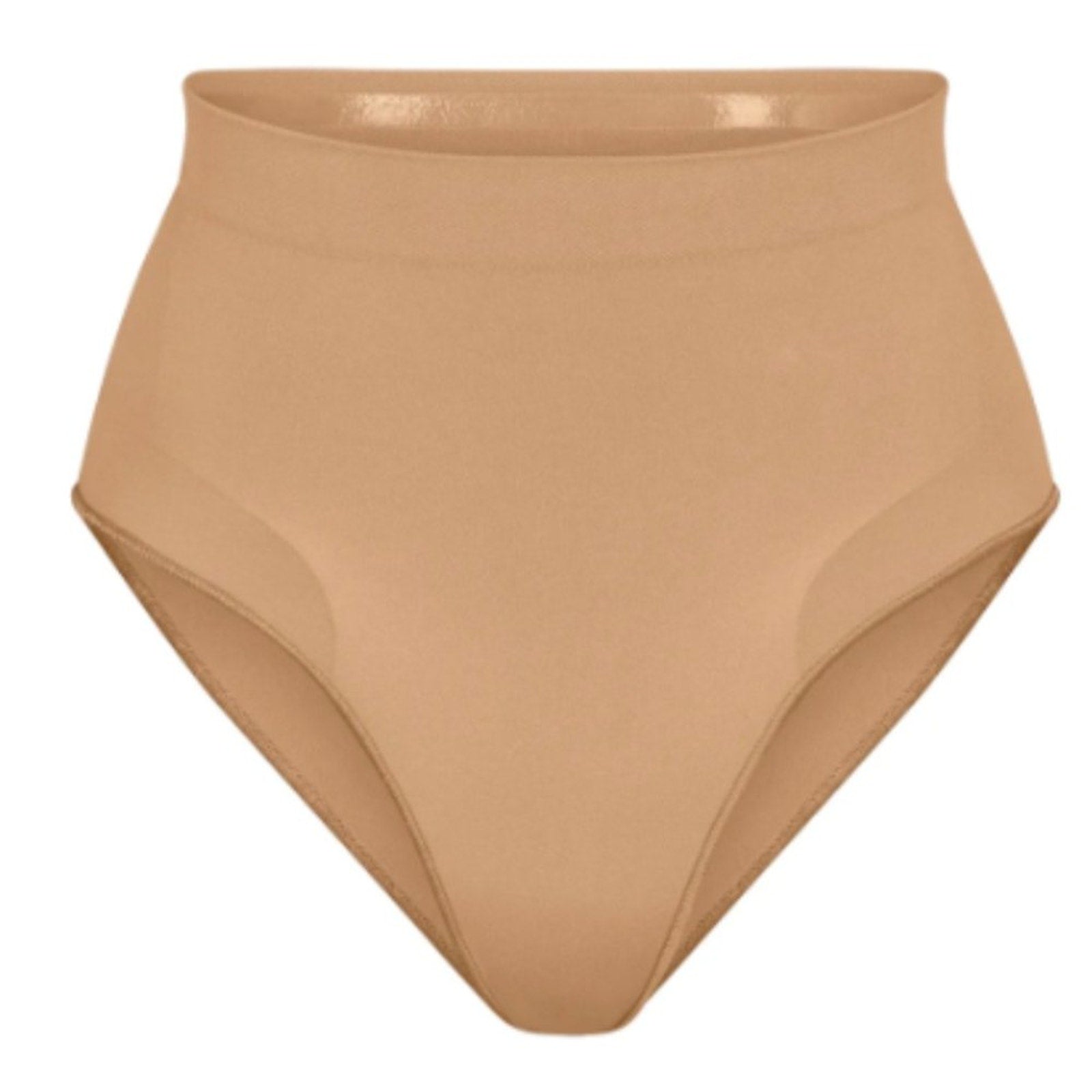 (1191) NWOT SKIMS SEAMLESS SCULPT MID-WAISTED BRIEF - CLAY in XL