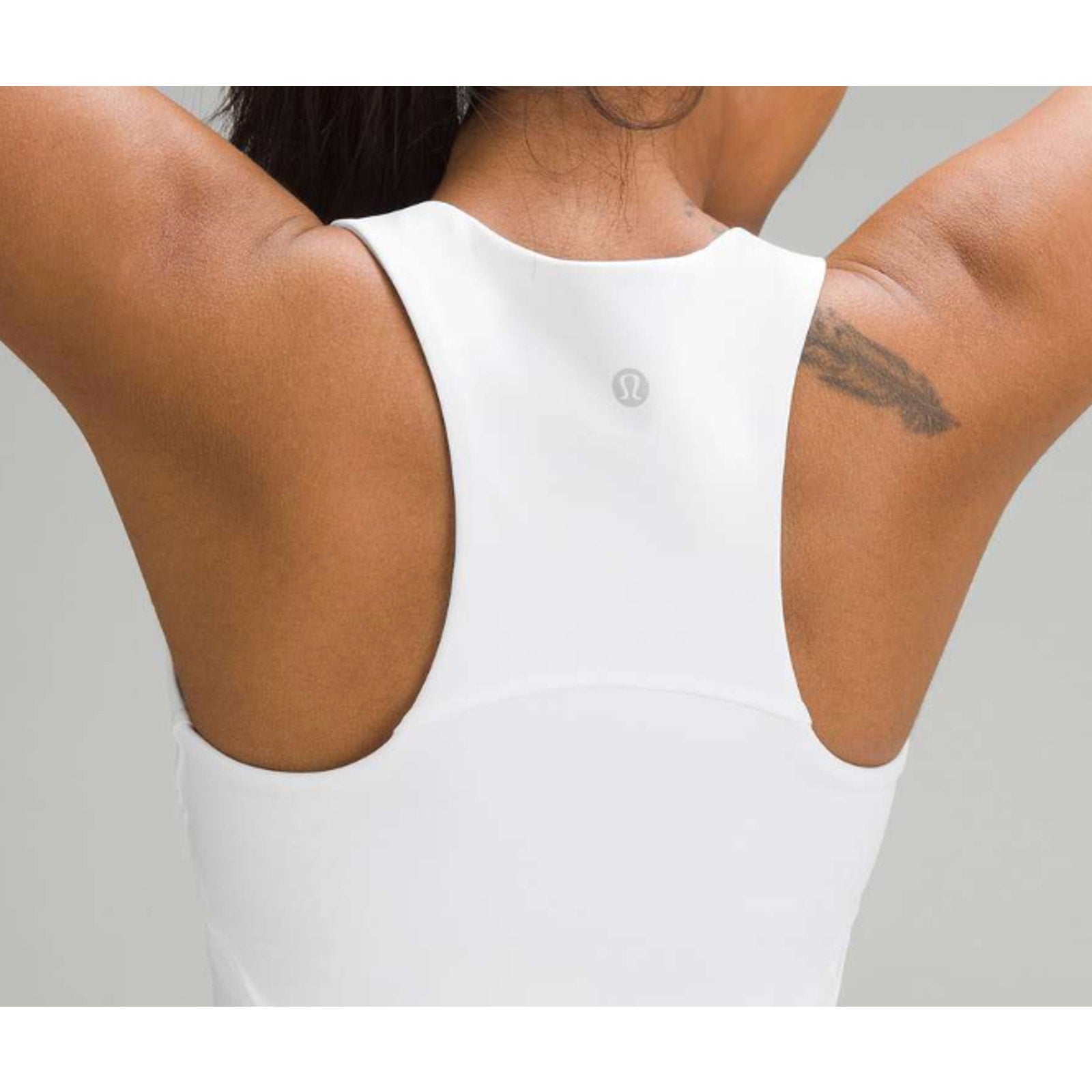 6430 - Lululemon Wunder Train Racerback Tank Top White in Sz 8 *FLAW