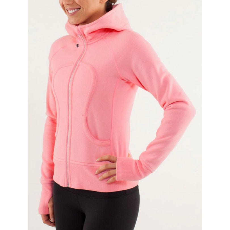 Scuba Hoodie *Stretch Pink Shell in PINK SHELL Sz 6 *SPOT on WRIST