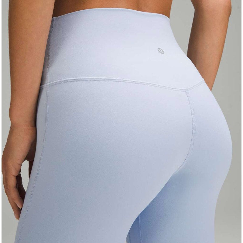 6826 LULULEMON Align High-Rise Pant 28" Blue Linen in Sz 12 *LOVED