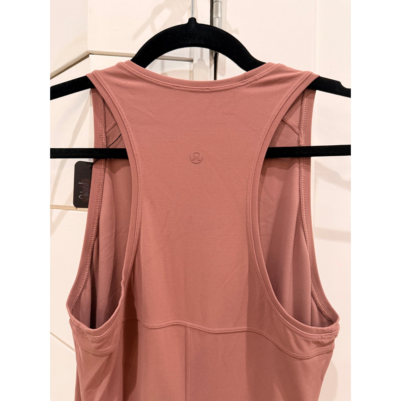 2006 LULULEMON All Aligned Midi Dress Spiced Chai in Sz 4/6