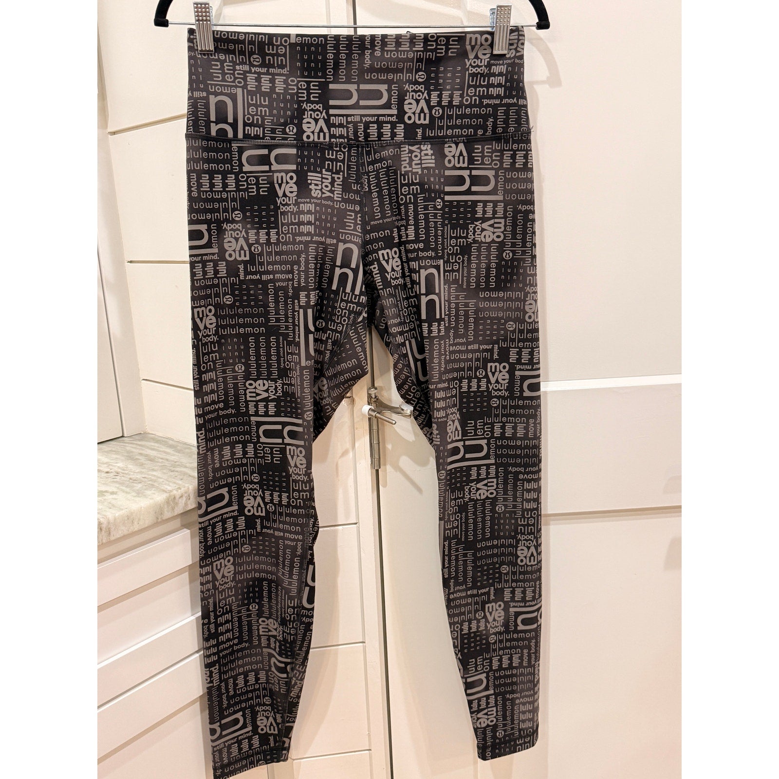 6606 Lululemon Wunder Train Contour Fit HighRise Tight 28" Ombre Blk Sz 12*RARE