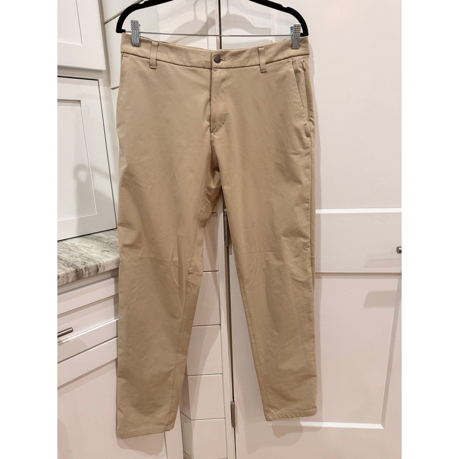 379 - LULULEMON Commission Pant Classic 34" *Warpstreme Trench in 33W *FLAW