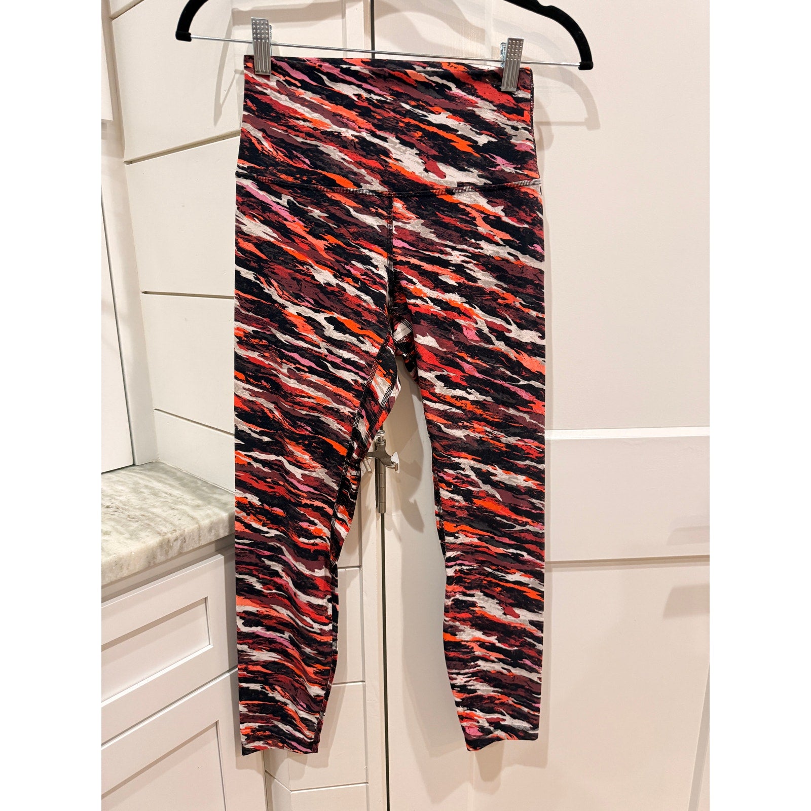 6616 LULULEMON Lunar New Year Align High-Rise Pant 25" Tiger Tide Smoky Red Multi Sz 6 *RARE