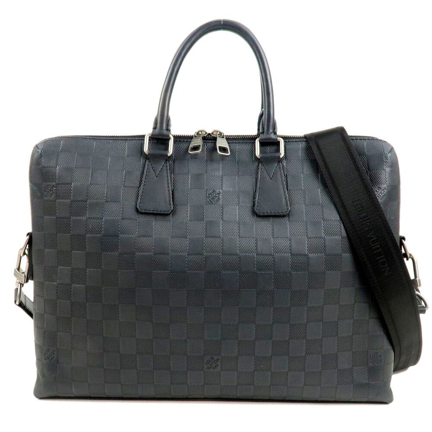 💎✨Authentic✨💎Louis Vuitton Damier Infini Porte Documents Jour Noir
