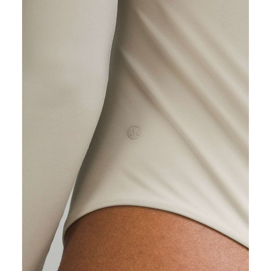 6877 NWT Lululemon Wundermost Ultra-Soft Nulu Long-Slv One-Shoulder Bodysuit in XS