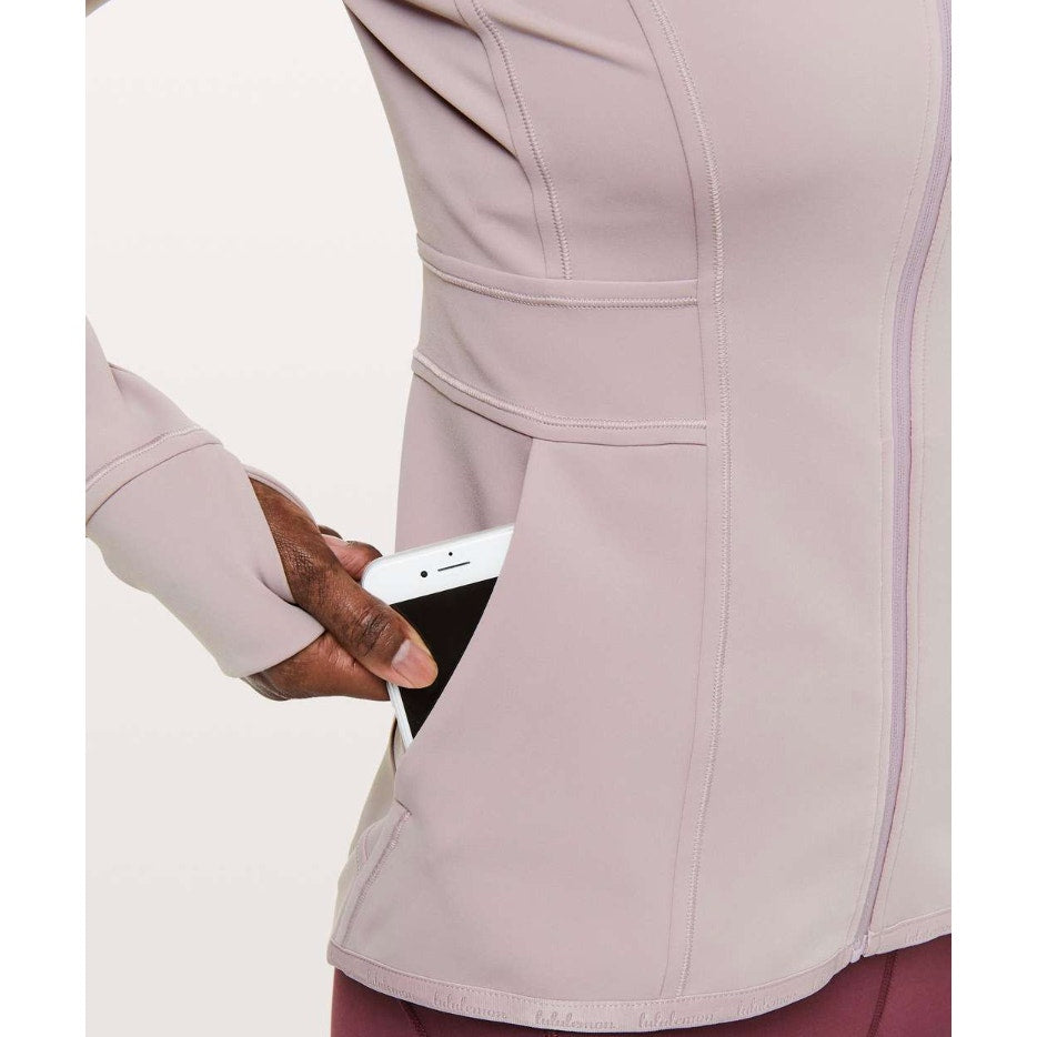 463 - Lululemon In Profile Jacket Smoky Blush n Sz 6
