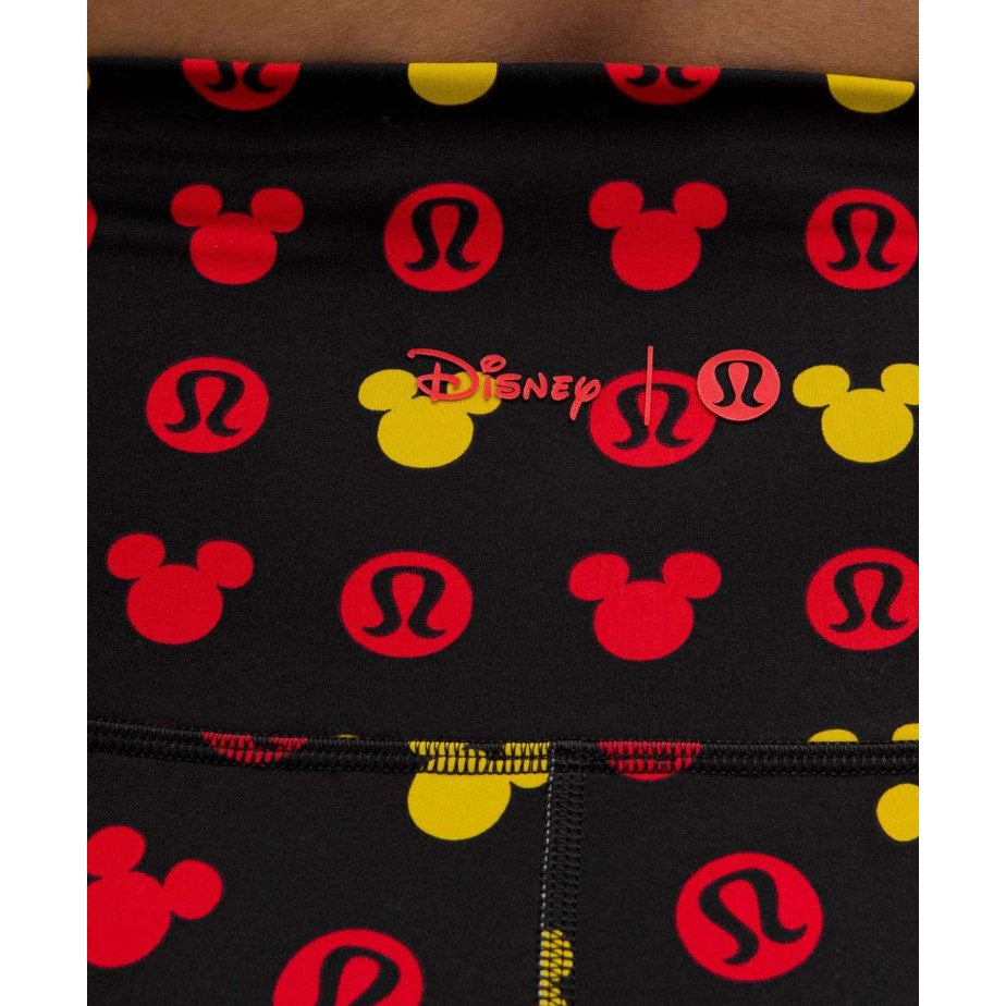 6393 Disney x Lululemon *Wunder Train HighR Tight 25" Disney Classc Multi sz 10