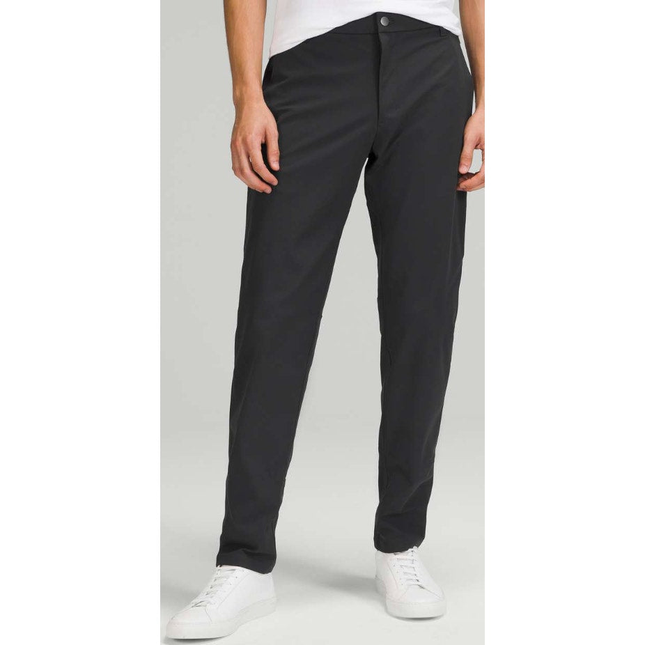 6503 - LULULEMON Commission Pant Classic 34" *Warpstreme in BLK/Obsidian 38W