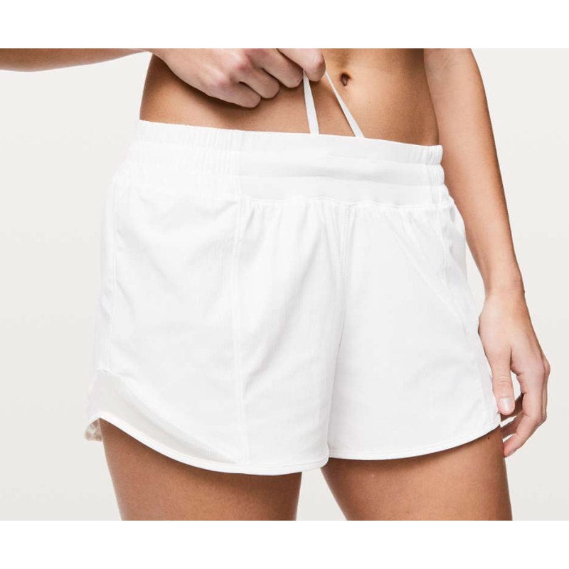 6517 Lululemon Hotty Hot Short II *Long 4" in Sz 4 TALL