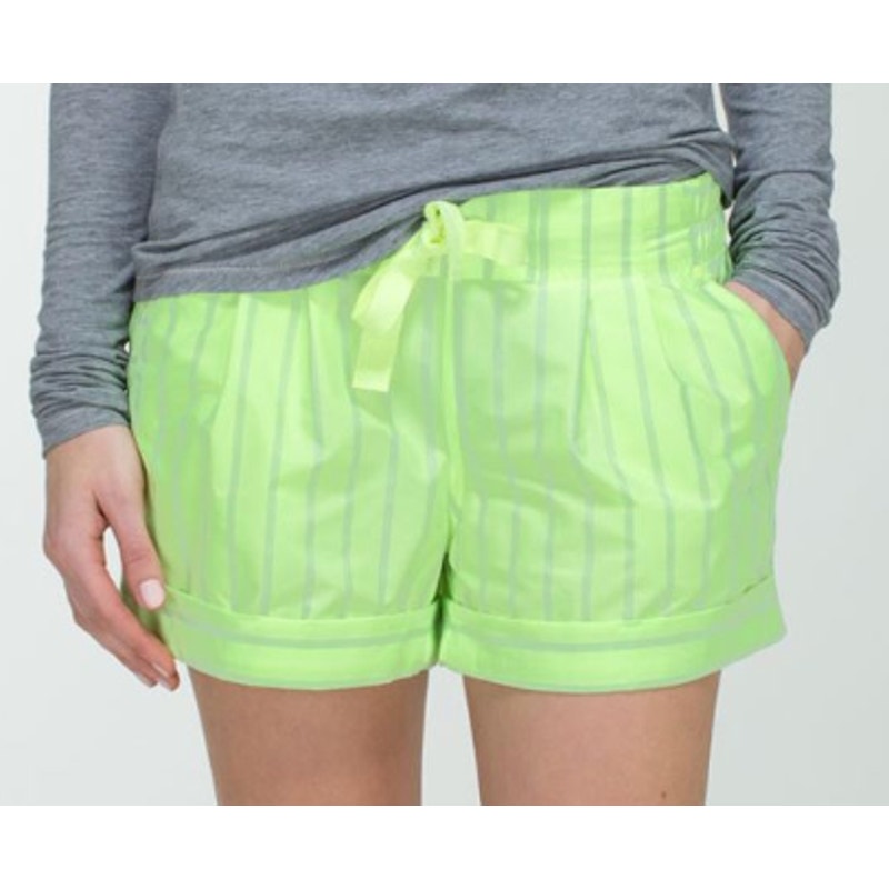 6708 - Lululemon Spring Break Away Short Deauville Stripe Sz 6
