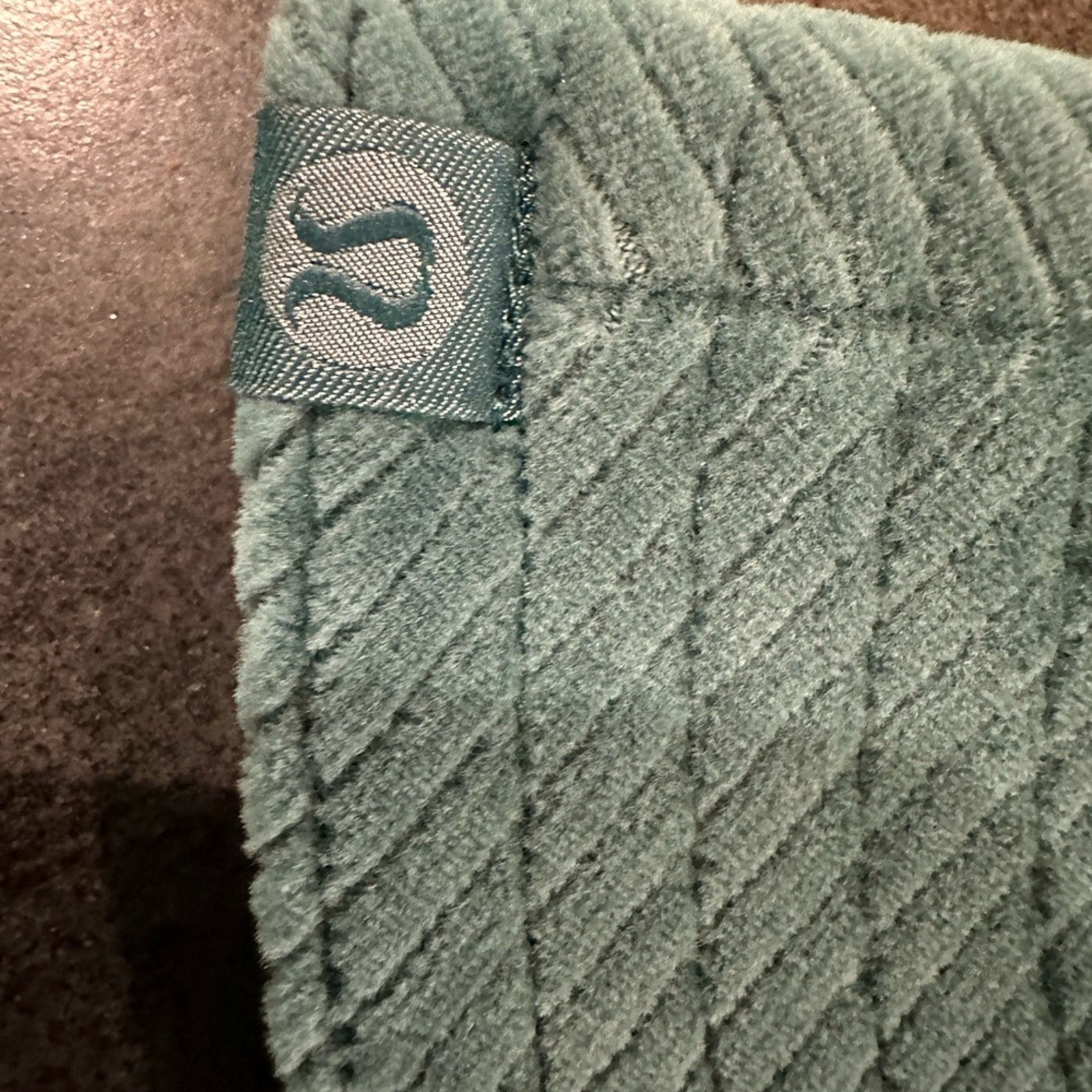 (1982) NWT LULULEMON Corduroy Bucket Hat Wide Wale in Storm Teal L/XL