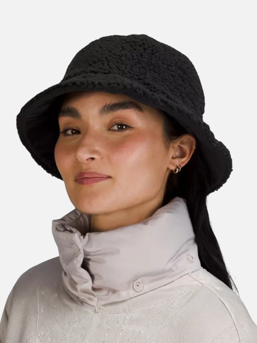 NWT Lululemon Textured Fleece Bucket Hat – Soft Warm Winter Unisex