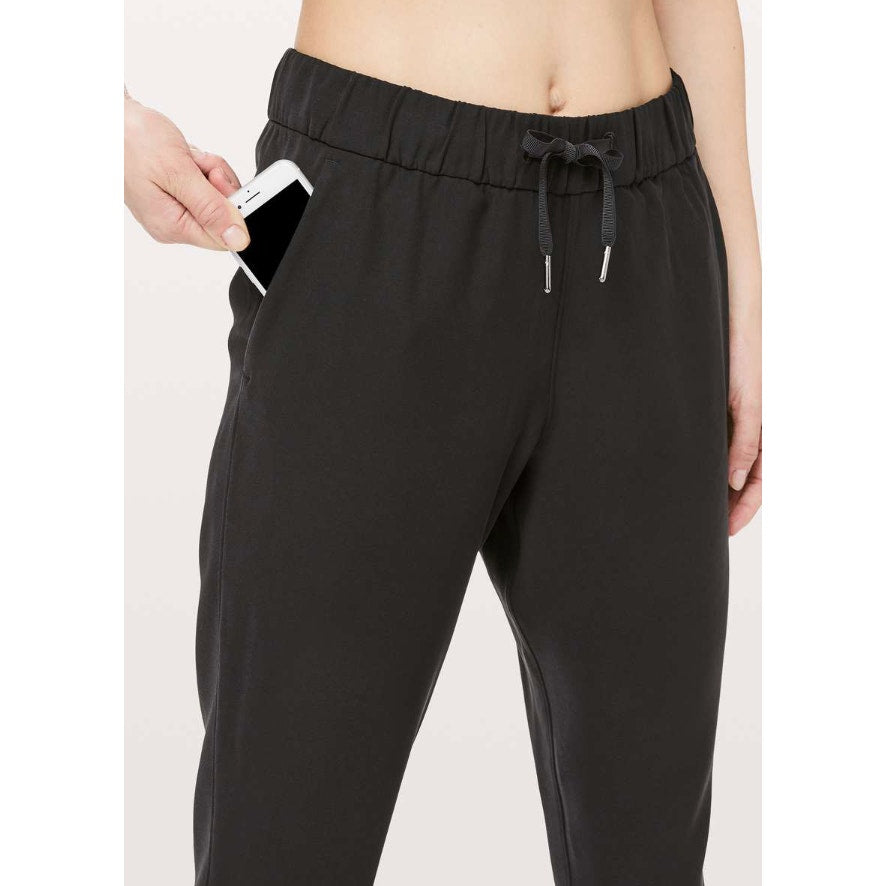 6839 LULULEMON On The Fly Pant *Woven Full Length 31"sz 6 *LOVED