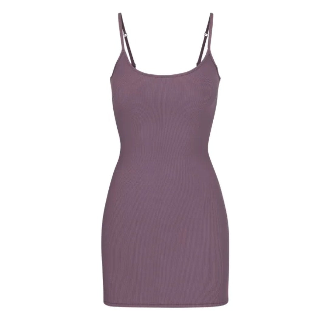 2261 SKIM NWT FITS EVERYBODY  SLIP DRESS in PLUM **RARE SOLD OUT