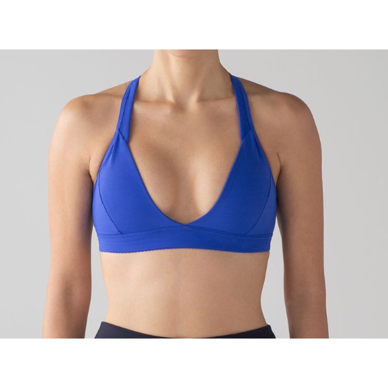 2169 NWT Lululemon All Day Breeze Bra in Lt Electric Indigo sz 12 * Sold Out