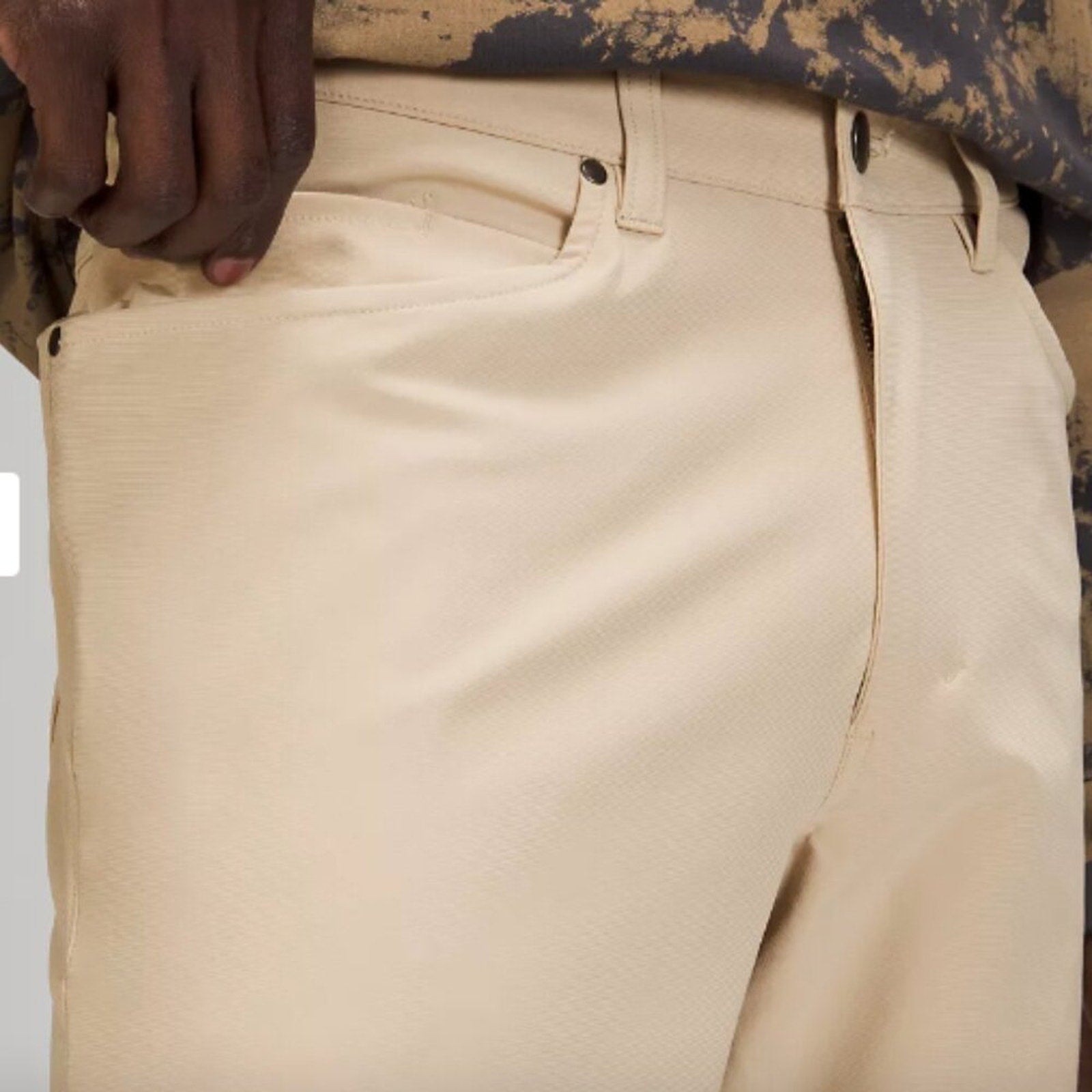 (6323) LULULEMON ABC Classic-Fit 5 Pocket Pant 28"L Warpstreme in 33"W