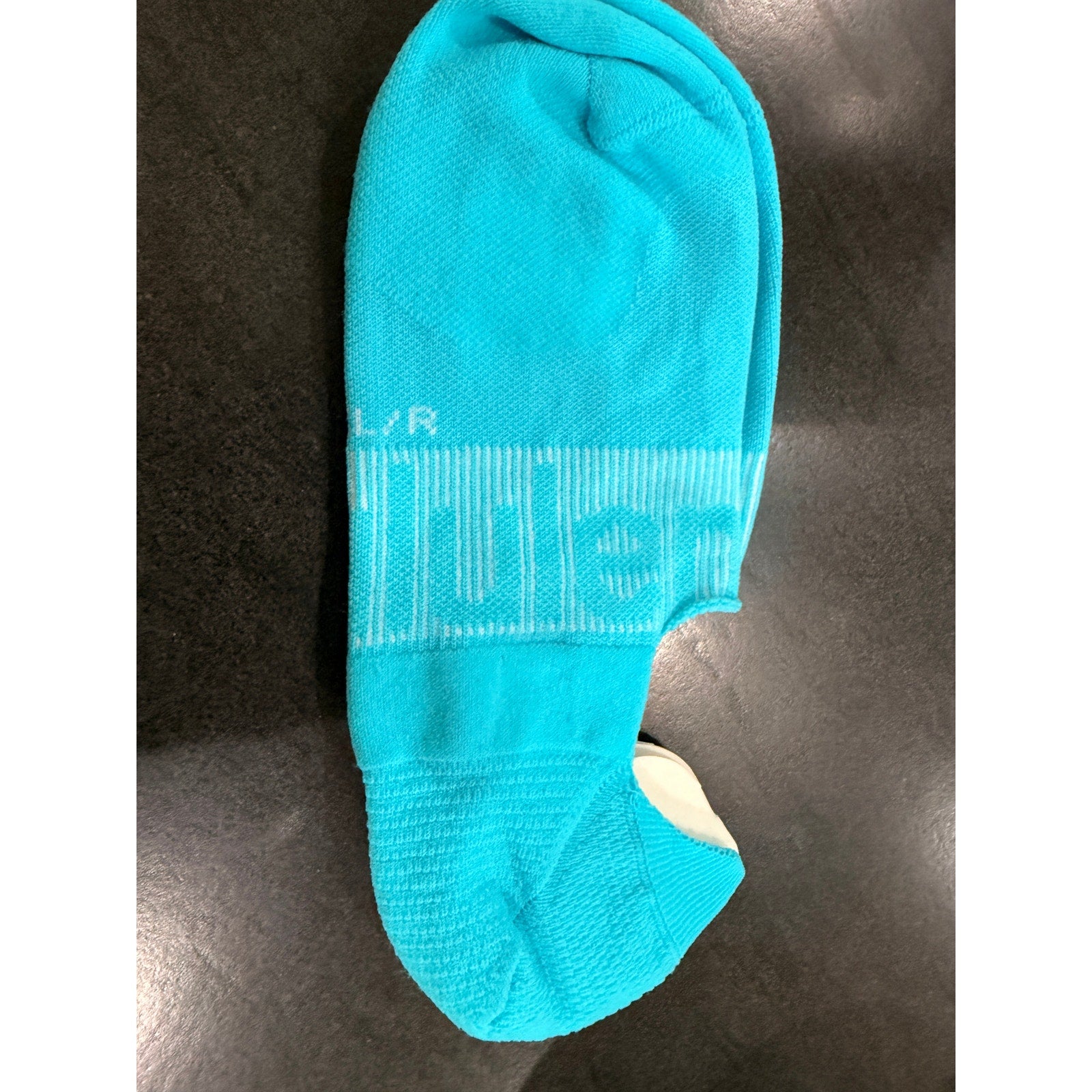 408 - NWOT LULULEMON Power Stride Tab Sock 1-Pack Electric-Turquoise