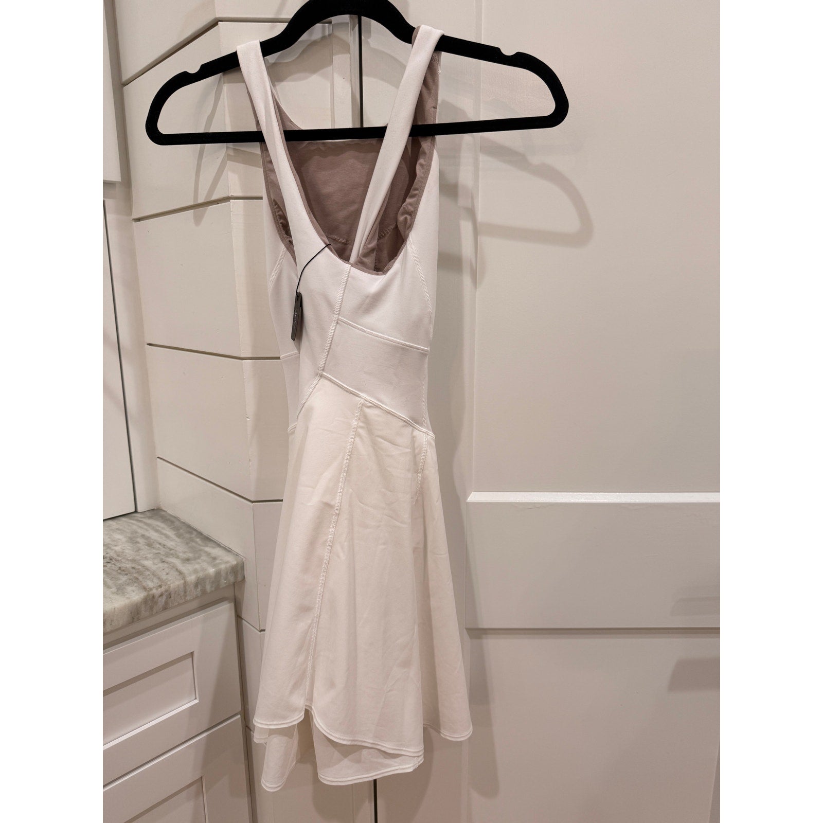 6412 LULULEMON Court Crush Dress White in Sz 2