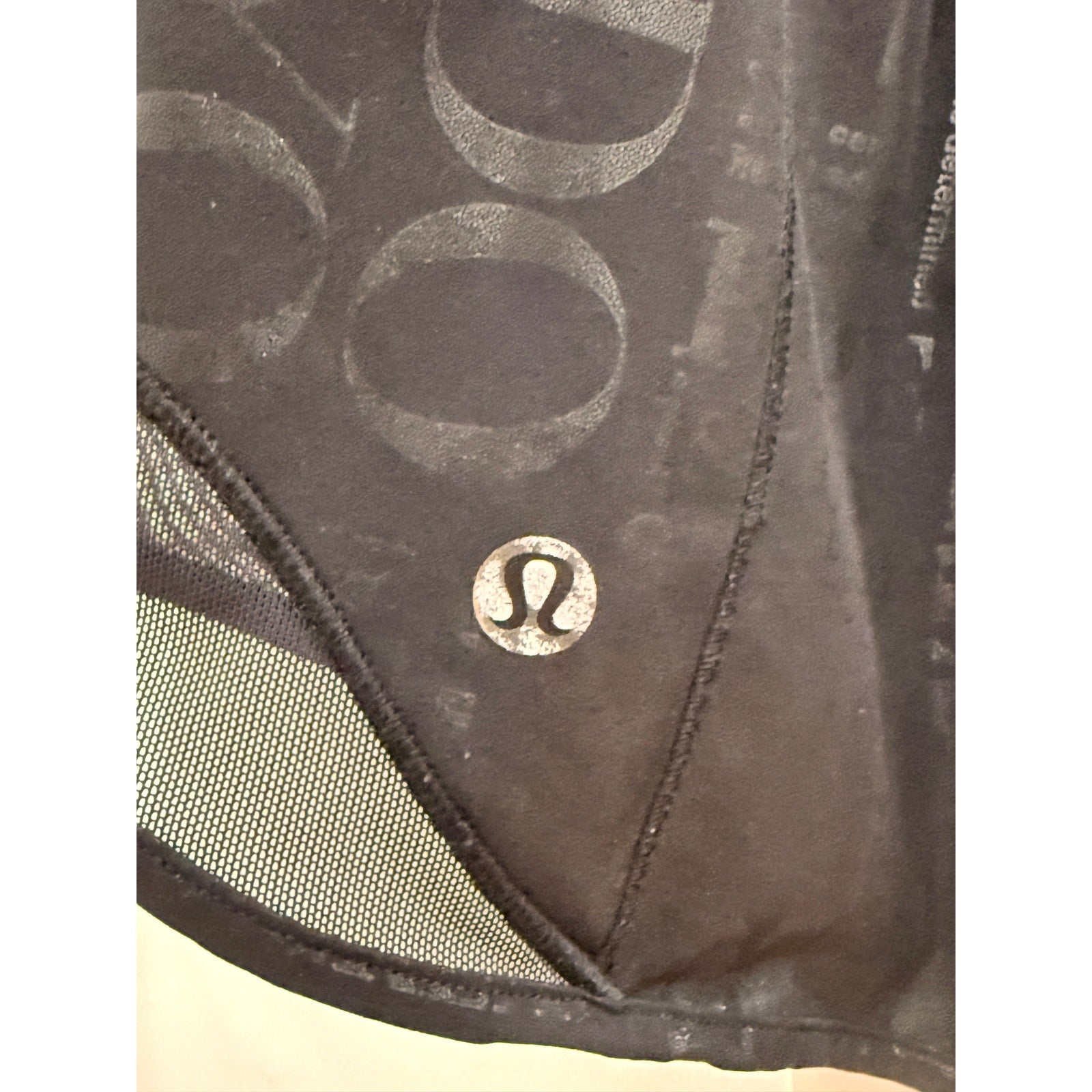 6445 Lululemon Hotty Hot Short II *Long 4" 20YR Manifesto Foil *LOGO Fade