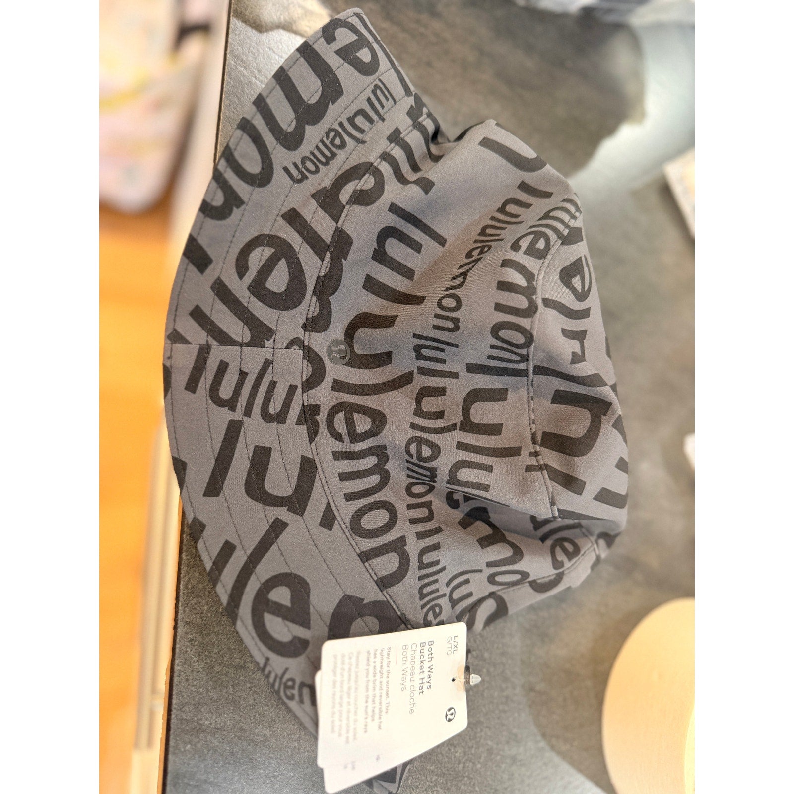 6910 NWT LULULEMON BOTH WAYS BUCKET HAT in L/XL **SOLD OUT