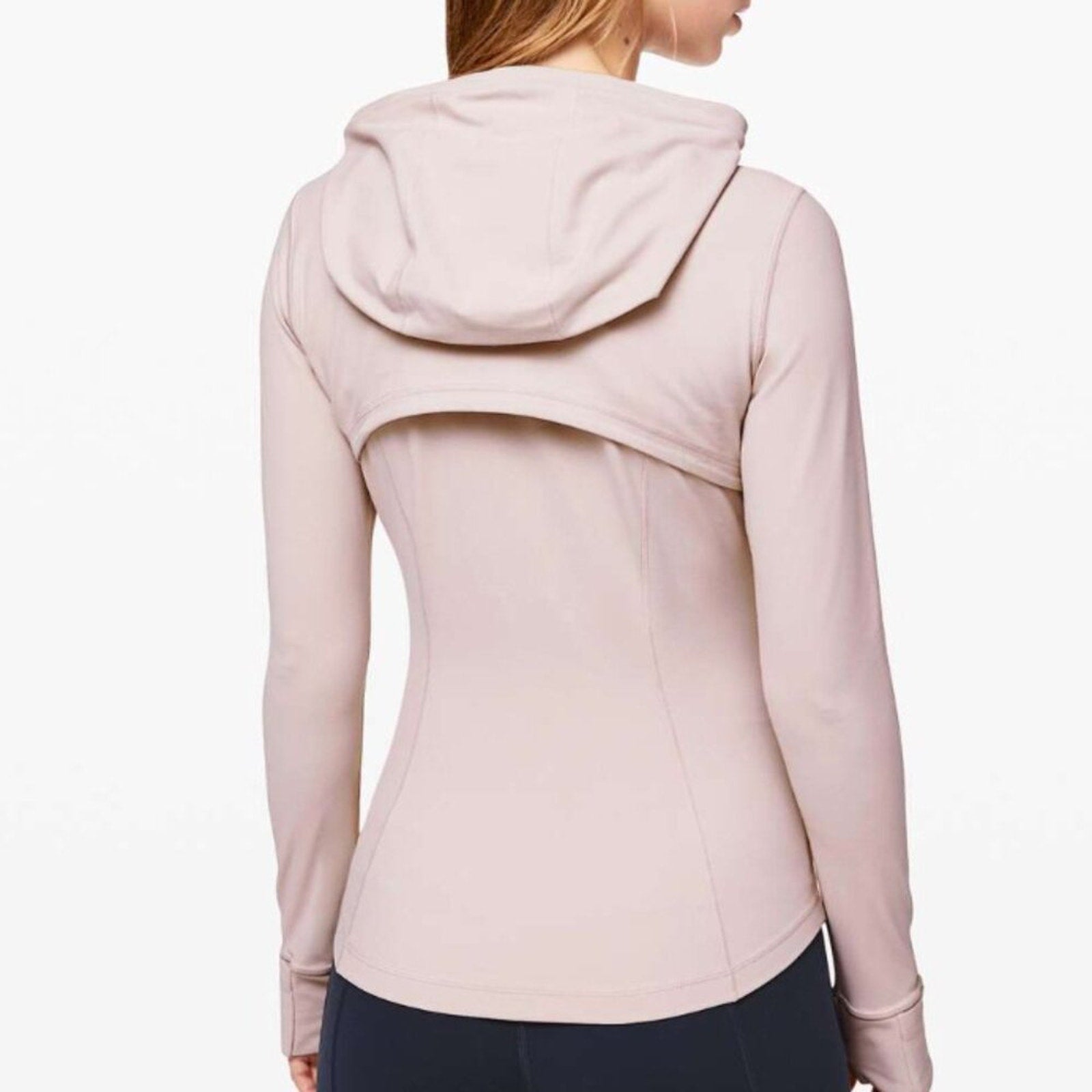 (6964) Lululemon Hooded Define Jacket *Nuluin Pink Bliss $128 in sz 6