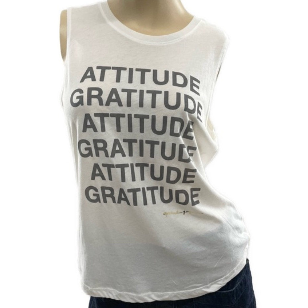 0265 NWT SPIRITUAL GANGSTER GRATTITUDE MUSCLE TANK in MEDIUM