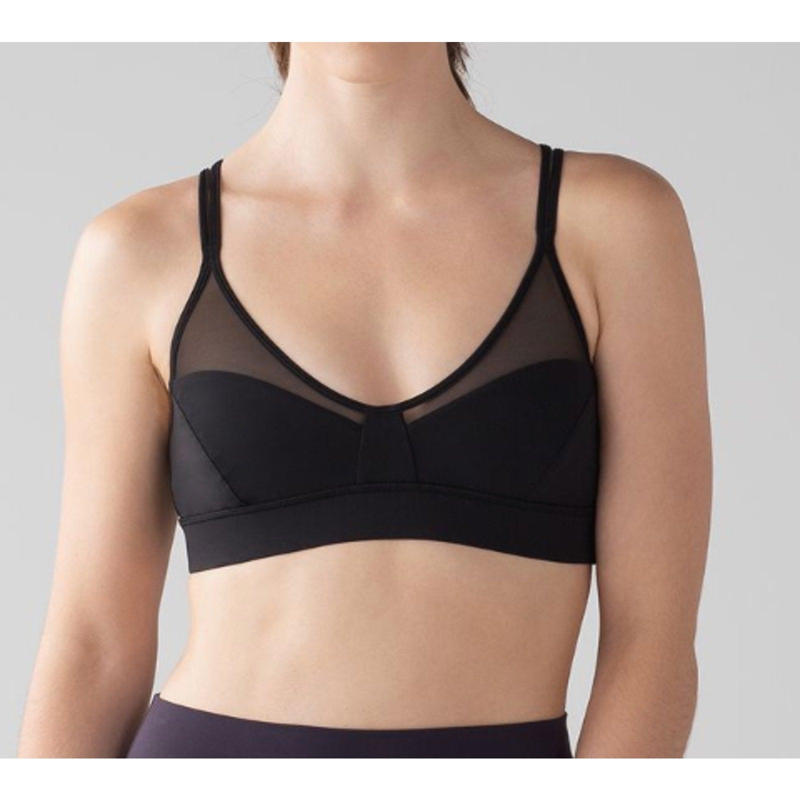 6468 -  Lululemon Anew Bra Black in Sz 8