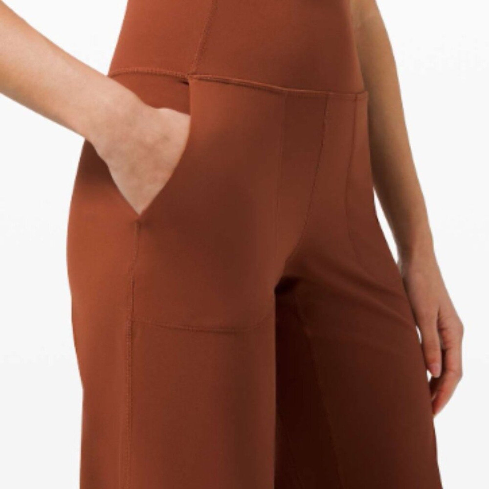 (6280) LULULEMON Align Wide Leg Super-High-Rise Crop *23" in Sz 4 *LOVED