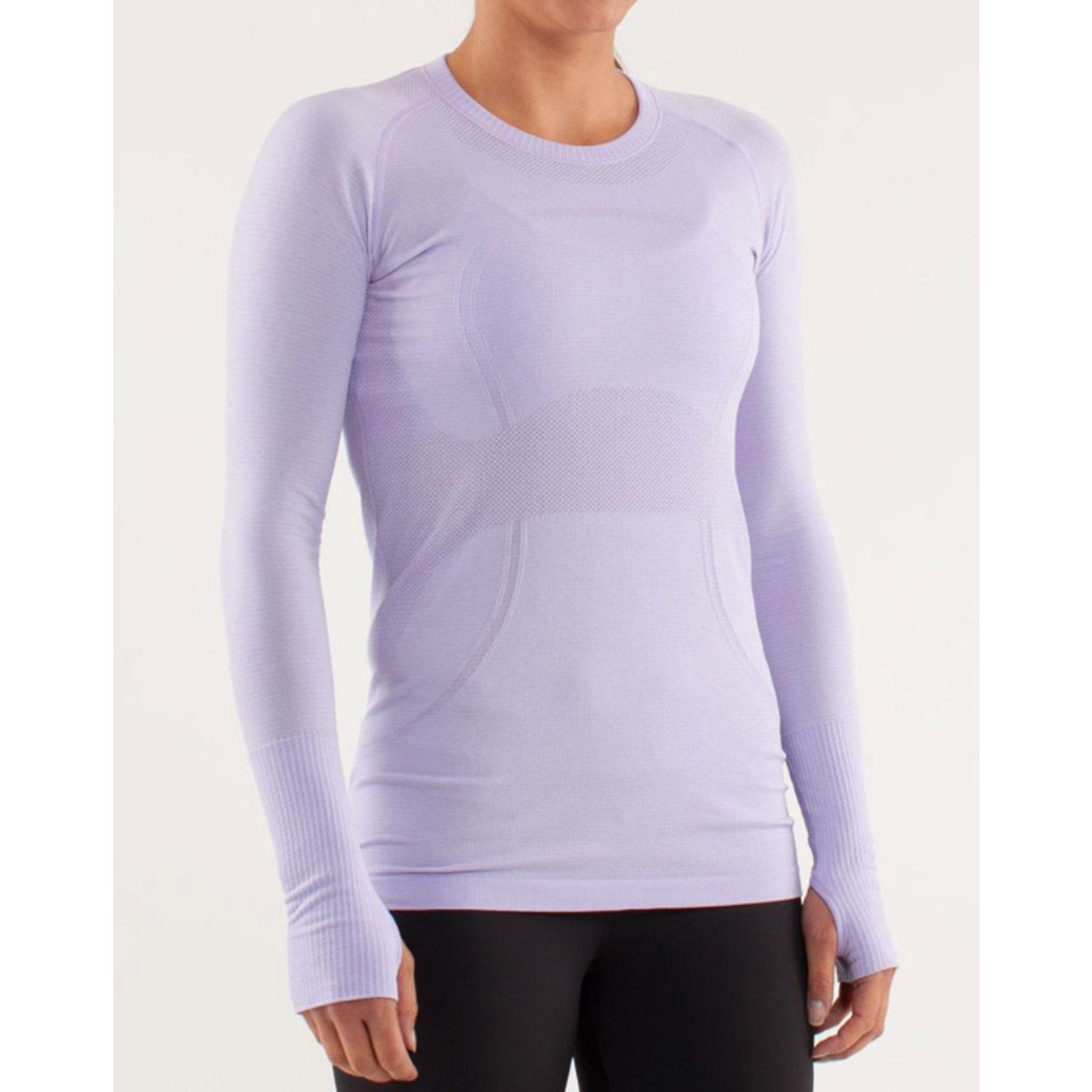 2161- LULULEMON RUN: Swiftly Tech Long Sleeve Crew Sz 6 *FLAW