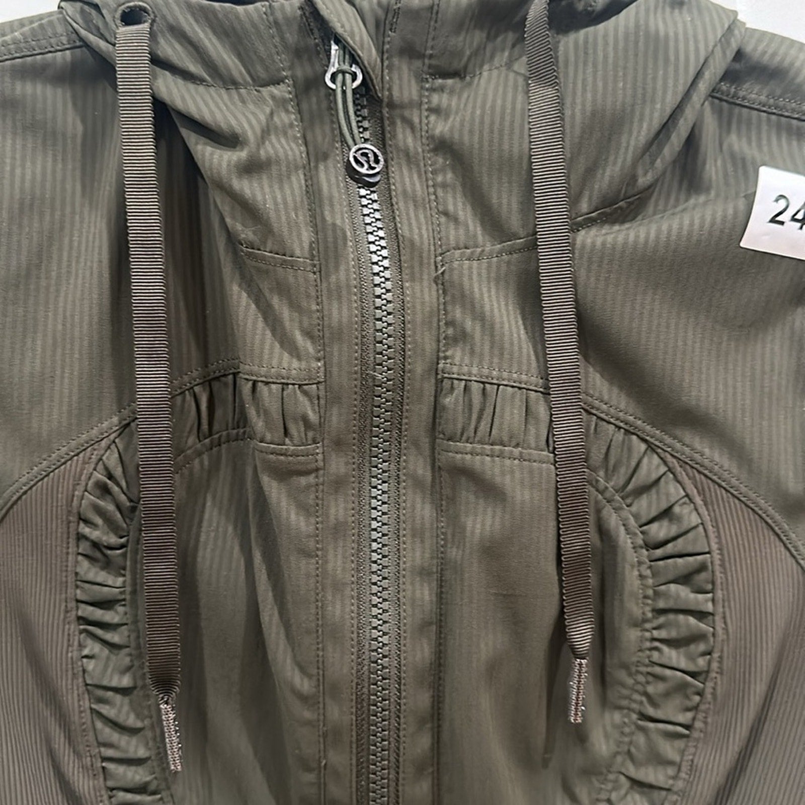 (2497) LULULEMON Dance Studio Jacket REVERSIBLE P2P=16.5" (10)
