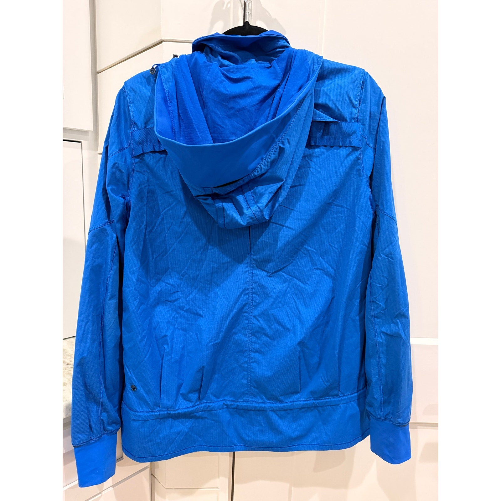 6768 LULULEMON Run: Bandit Jacket Baroque Blue in Sz 8 *EUC
