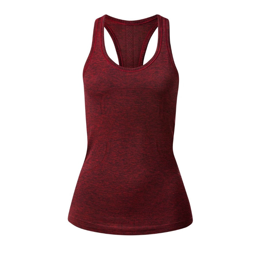 0202  🍋 LULULEMON RUN: Swiftly Tech Racerback in lack / True Red Sz 6