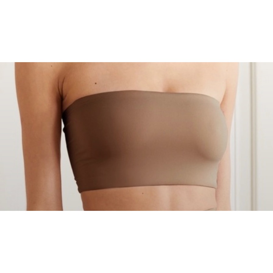2466 SKIMS NWT FITS EVERYBODY  BANDEAU ** COCOA in LARGE