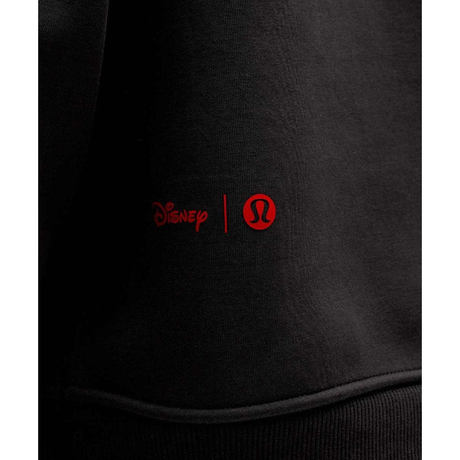 6400 Disney x Lululemon *Fleece Oversized Hoodie Black Sz XS