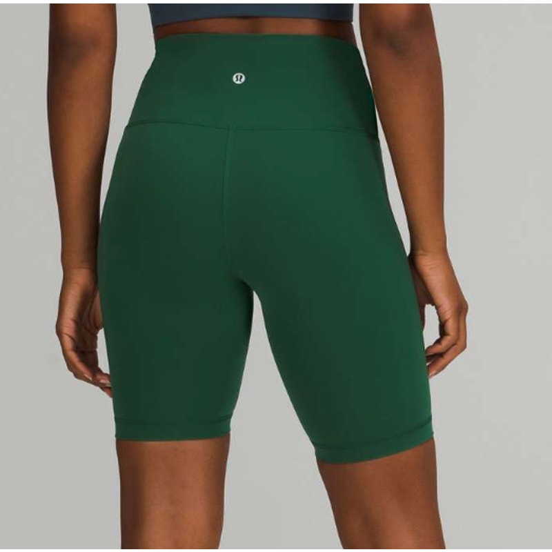 6705 - Lululemon Wunder Train High-Rise Short 8" Everglade Green