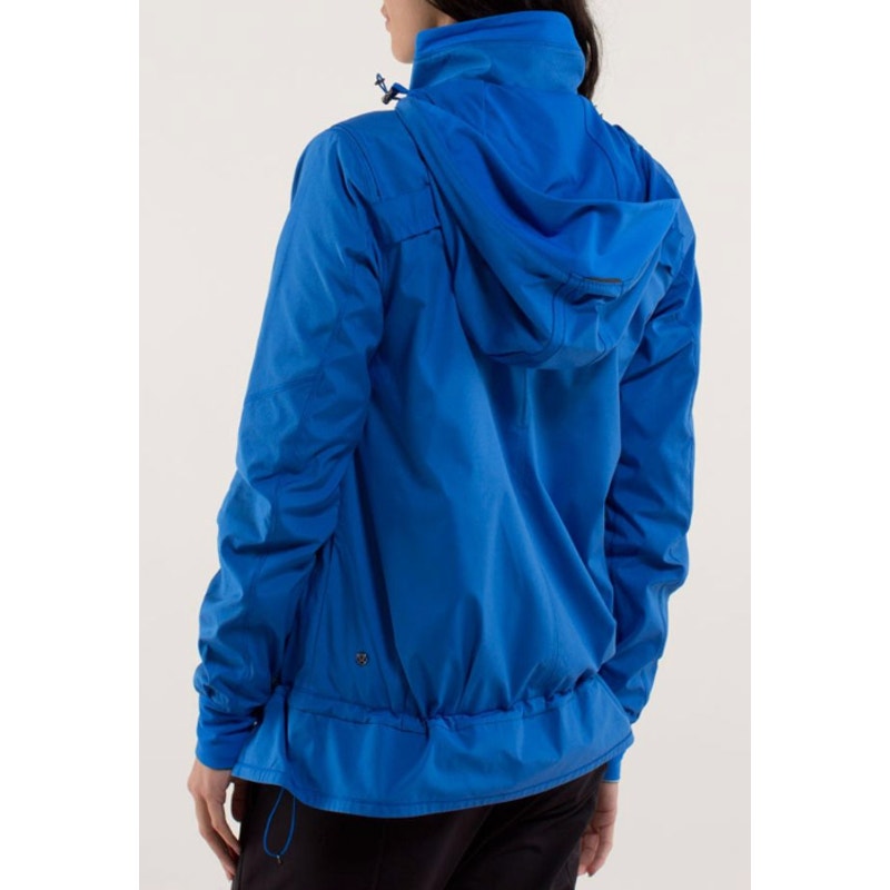 6768 LULULEMON Run: Bandit Jacket Baroque Blue in Sz 8 *EUC