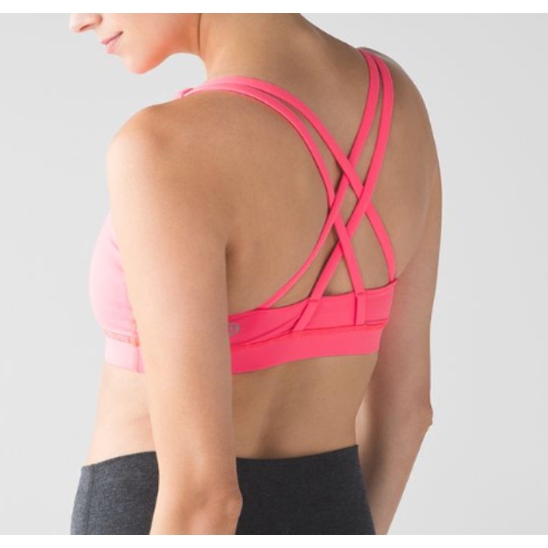 62 - Lululemon Energy Bra *Long Line White sz 10