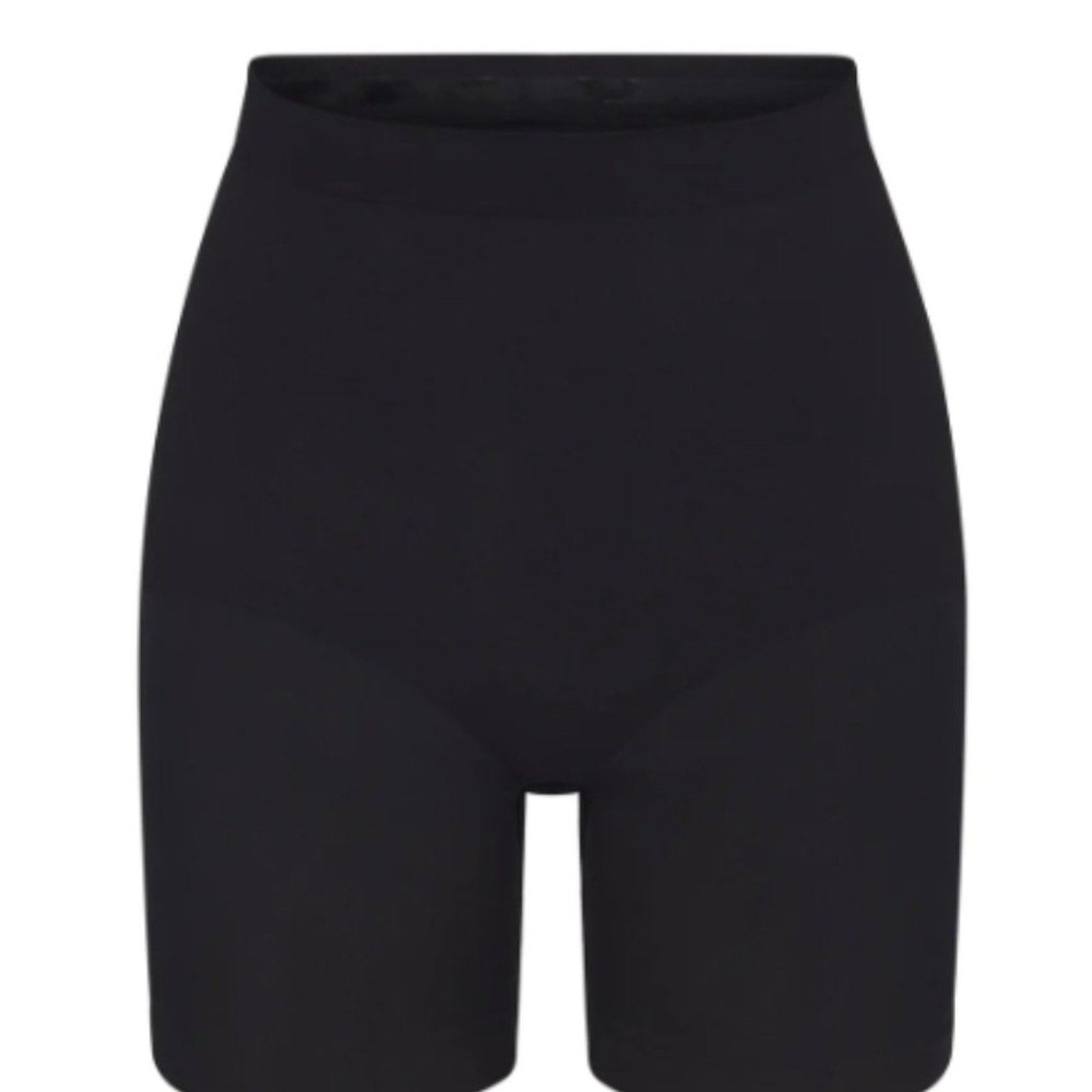 (2450) SKIMS SEAMLESS SCULPT HIGH-WAISTED SHORTS - ONYX Sz XXS/XS