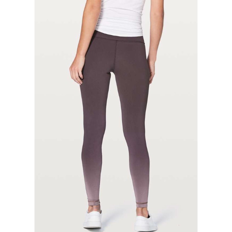 6613 LULULEMON Wunder Under Hi-Rise Tight (Ombre) 28" Ombre Boysenberry Sz 6