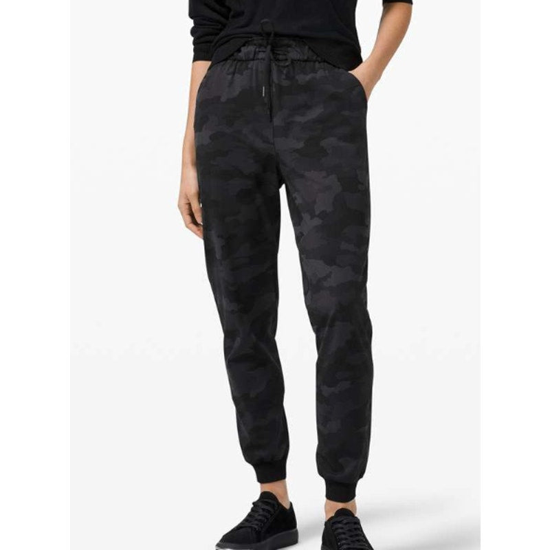6827 Lululemon Stretch High-Rise Jogger *Full Heritage 365 Camo Deep Coal Sz10