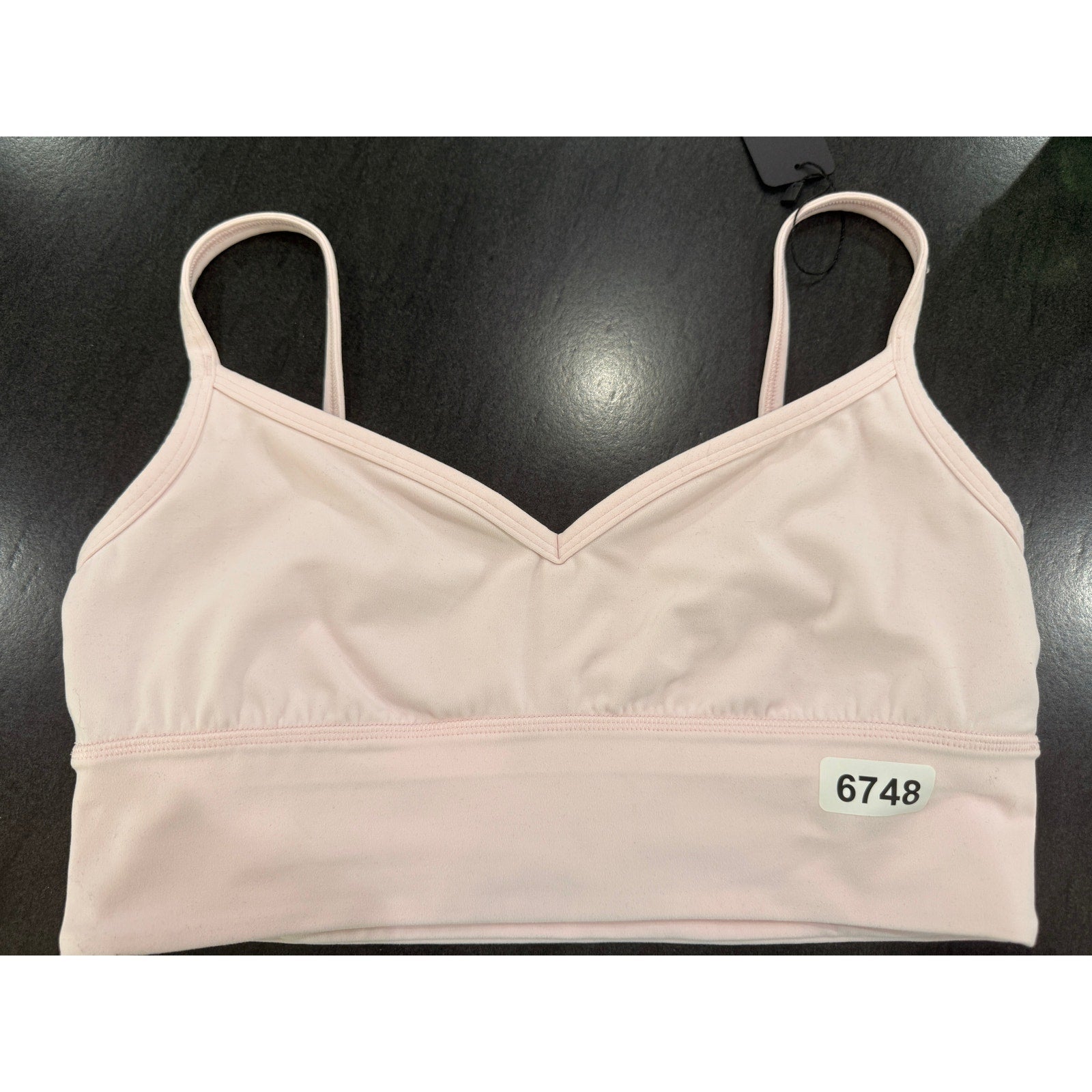 6748 - Lululemon Align Sweetheart Bra *Light Suppt in Strawberry Mlkshake Sz 10