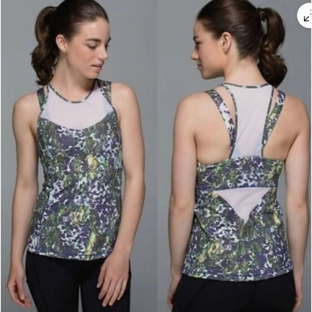6575 NWT Lululemon Running In The City Tank *VERY RARE Sz 4 *Vintage