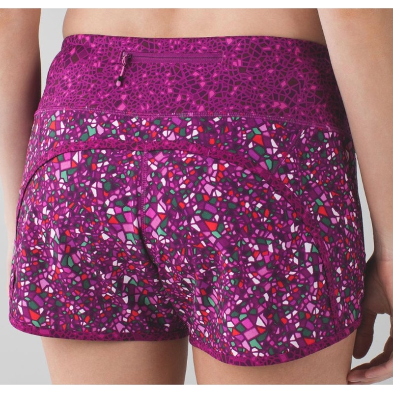 6022 - LULULEMON Run Times Short Paradise Camo