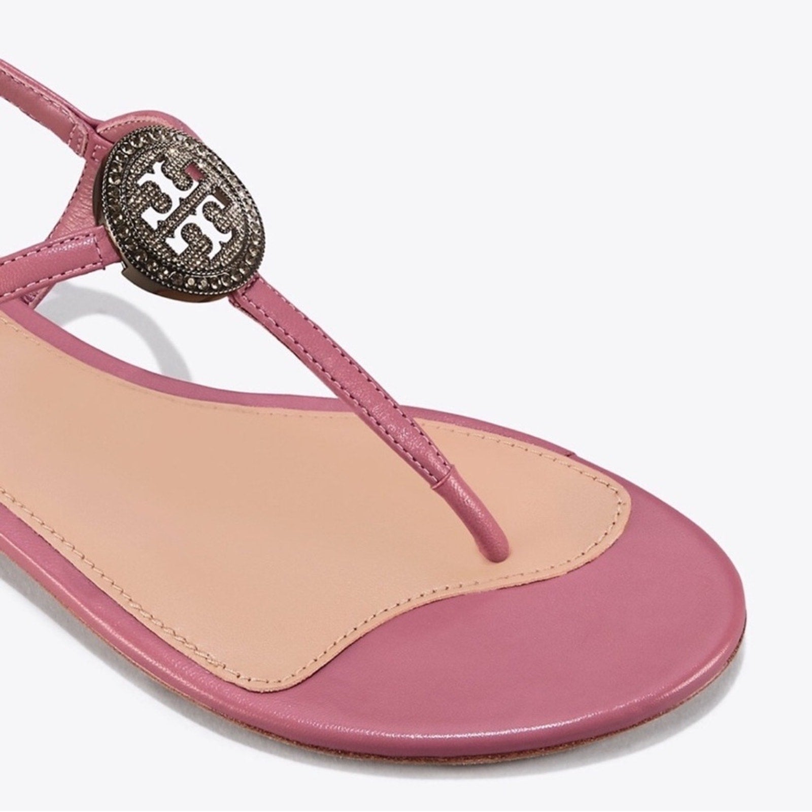 438 - NEW (no box) Tory Burch Pink Strappy Sandals size 7M
