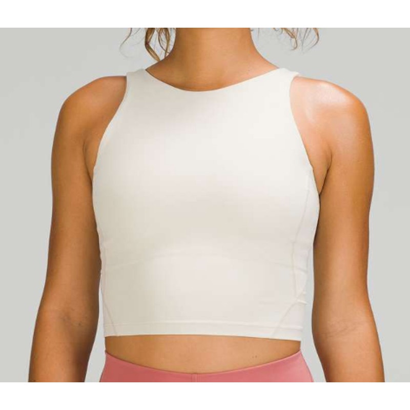 6484 - Lululemon Align High-Neck Tank Top Natural Ivory in Sz 10