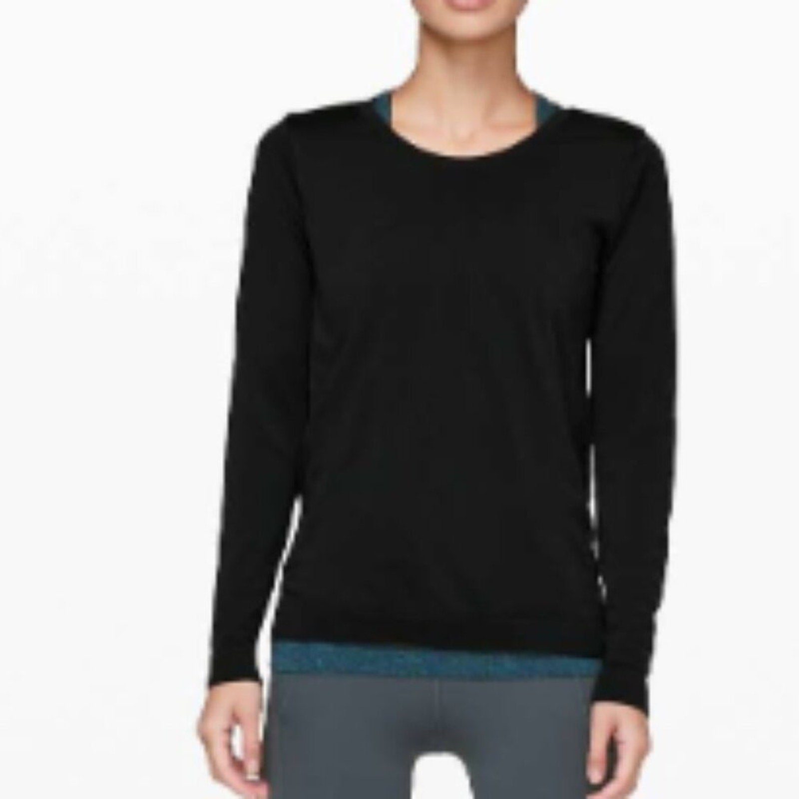 (6010)  🍋 LULULEMON RUN: Swiftly Tech Long Sleeve (Breeze) *Relaxed Fit Sz 4