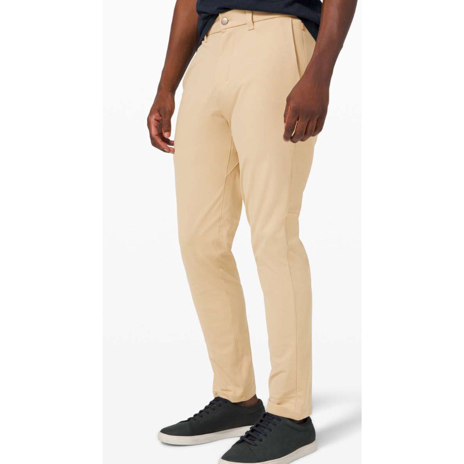 414 - LULULEMON Commission Pant Slim 32" *Warpstreme Trench in 28W