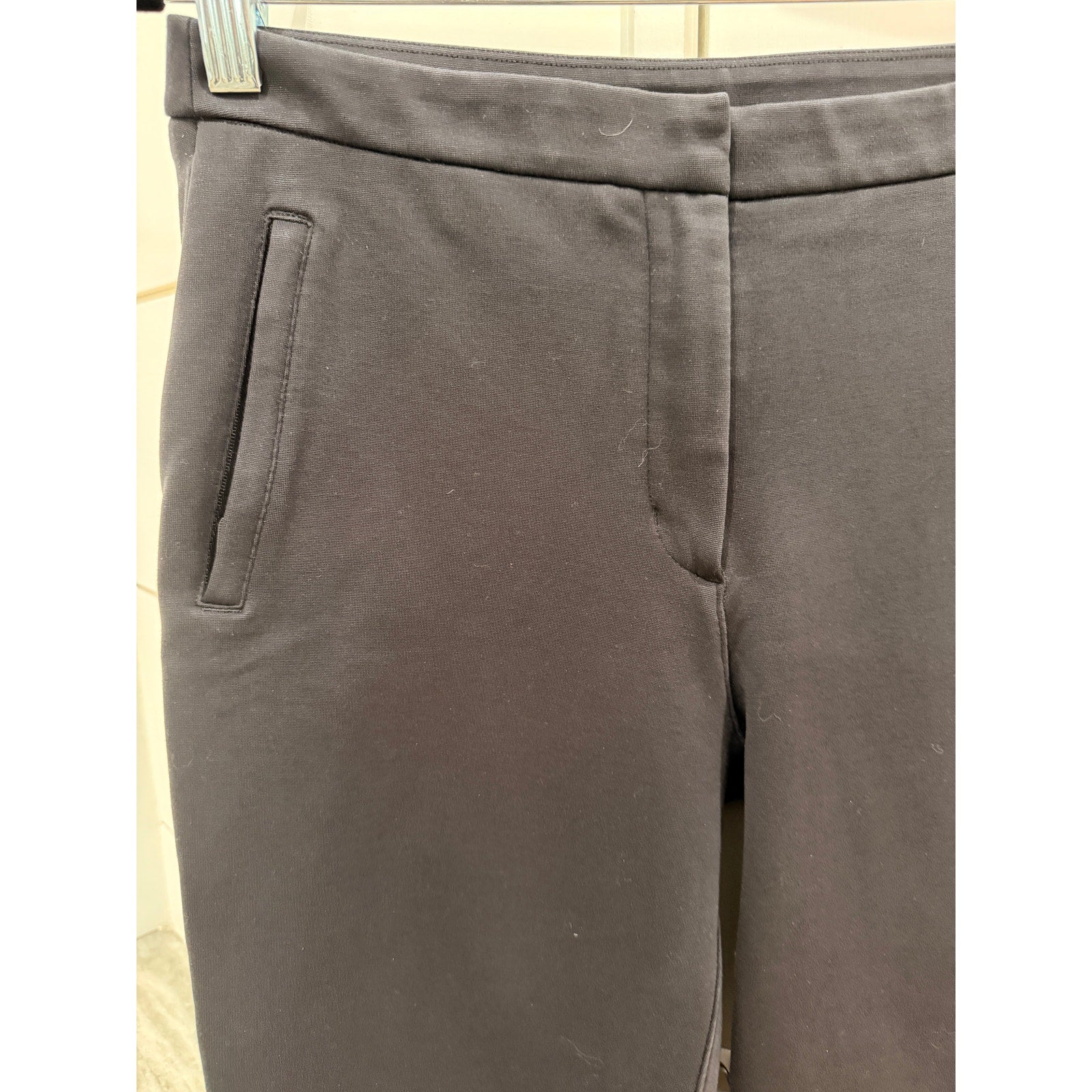 6755 LULULEMON On The Move Pant Ponte *28" Black Sz 6 *LOVED/AMAZING